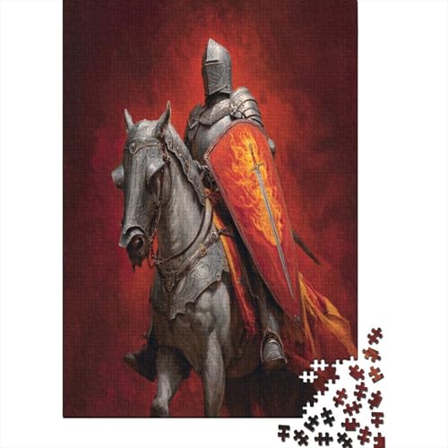 Mittelalterlicher Ritter auf einem grauen Horse mit Schild1000 Teile: Unmögliches Puzzle Für Erwachsene, Spiele, Geschenke, Kinder, Herausforderungs38x26cm/1000pcs Mittelalterlicher Ritter auf einem grauen Horse mit Schild1000 Teile: Unmögliches Puzzle Für Erwachsene, Spiele, Geschenke, Kinder, Herausforderungs38x26cm/1000pcs von kaiyun