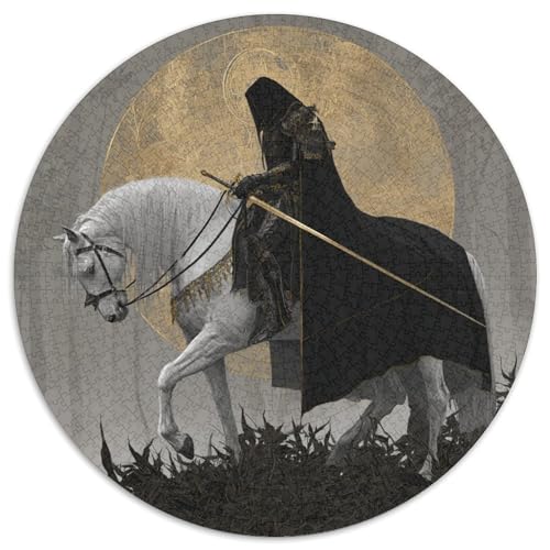 Mittelalterlicher Stil Knight 1000pcs (67.5x67.5cm) Puzzle, Lernspiel Impossible Herausforderungsspielzeug Für Erwachsene Teenager von kaiyun