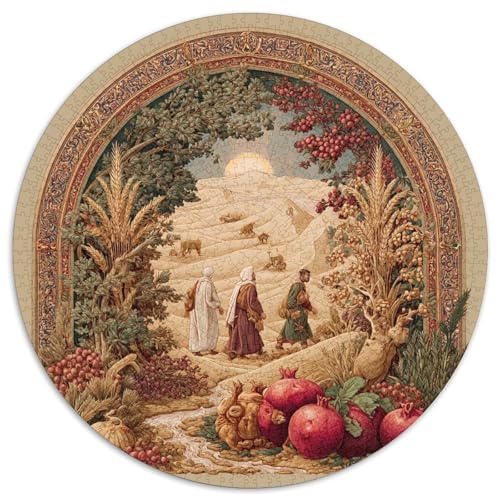 Mittelalterlicher Stil Rätsel Für Erwachsene |Wüstenlandschaft| 1000pcs (67.5x67.5cm) Puzzles Lernspiele Home Decor von kaiyun
