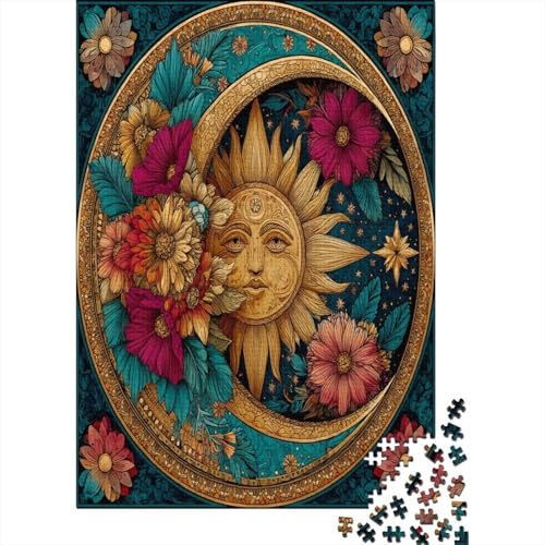 Mond und SunBlumes Stars Puzzle 1000 Teile Für Erwachsene, Lernspiele, Heimdekoration38x26cm/1000pcs Mond und SunBlumes Stars Puzzle 1000 Teile Für Erwachsene, Lernspiele, Heimdekoration38x26cm/1000pcs von kaiyun