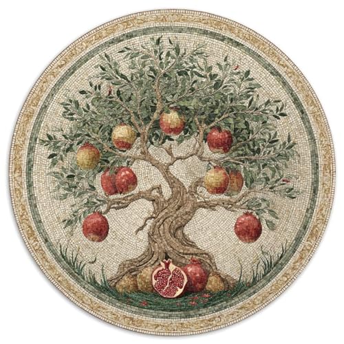 Mosaik-Granatapfel Baum, Gemusterte Nachhaltige Für Erwachsene Hochwertige Holzspielpuzzles 1000pcs (67.5x67.5cm) von kaiyun