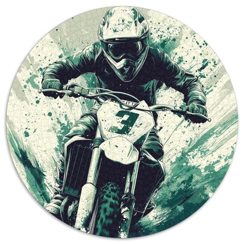 Motocross 1000pcs (67.5x67.5cm) Puzzles, Die Für Erwachsene Und Personen Ab 14 Jahren Geeignet Sind Comic-Stil von kaiyun