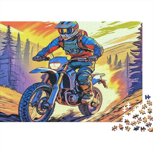 Motocross 1000pcs (75x50cm) Puzzles, Die Für Erwachsene Und Personen Ab 14 Jahren Geeignet Sind von kaiyun