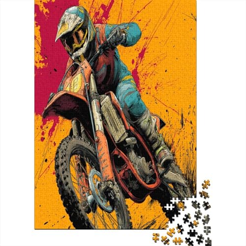 Motocross-Fahrer 70x50cm/1000pcs Puzzles, Die Für Erwachsene Und Personen Ab 14 Jahren Geeignet Sind Motocross-Fahrer 70x50cm/1000pcs Puzzles, Die Für Erwachsene Und Personen Ab 14 Jahren Geeignet Sind von kaiyun