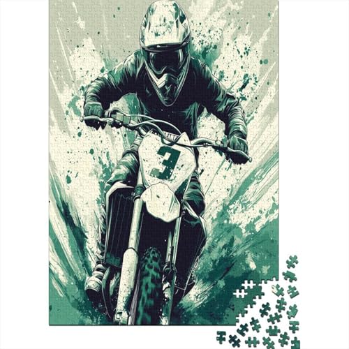 Motocross Puzzle 1000 Teile, Lernspiel, Unmöglich Comic-Stil, Anspruchsvolles Spielzeug Für Erwachsene Und Kinder Ab 14 Jahren 38x26cm/1000pcs Motocross Puzzle 1000 Teile, Lernspiel, Unmöglich Comic-Stil, Anspruchsvolles Spielzeug Für Erwachsene Und Kinder Ab 14 Jahren 38x26cm/1000pcs von kaiyun