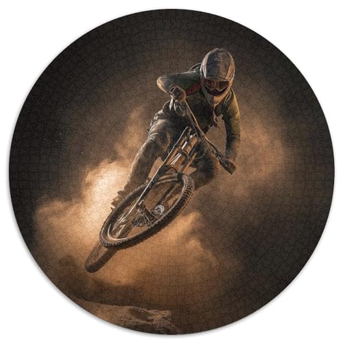 ,Mountainbiker,1000pcs (67.5x67.5cm),DIY-Puzzle Für Erwachsene von kaiyun