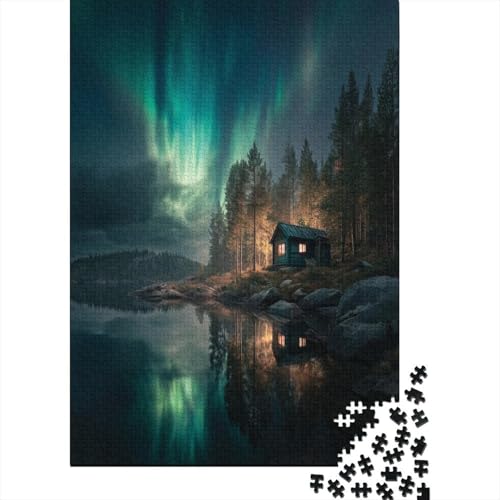 Navia Mountain Lodge Puzzle 1000 Teile, Lernspiel, Unmöglich Nordlichter, Anspruchsvolles Spielzeug Für Erwachsene Und Kinder Ab 14 Jahren 70x50cm/1000pcs Navia Mountain Lodge Puzzle 1000 Teile, Lernspiel, Unmöglich Nordlichter, Anspruchsvolles Spielzeug Für Erwachsene Und Kinder Ab 14 Jahren 70x50cm/1000pcs von kaiyun