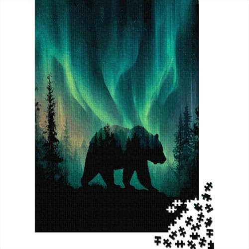 Nordlichter Puzzle 1000 Teile, Lernspiel, Unmöglich Schwarzbär, Anspruchsvolles Spielzeug Für Erwachsene Und Kinder Ab 14 Jahren 70x50cm/1000pcs Nordlichter Puzzle 1000 Teile, Lernspiel, Unmöglich Schwarzbär, Anspruchsvolles Spielzeug Für Erwachsene Und Kinder Ab 14 Jahren 70x50cm/1000pcs von kaiyun