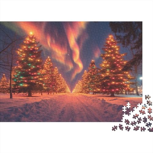 Nordlichter Puzzle 1000pcs (75x50cm) Erwachsene ColoRot Lights Puzzle,Home Decor von kaiyun