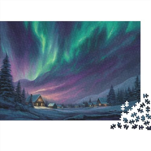 Nordlichter Rätsel Für Erwachsene || 1000pcs (75x50cm) Puzzles Lernspiele Home Decor von kaiyun