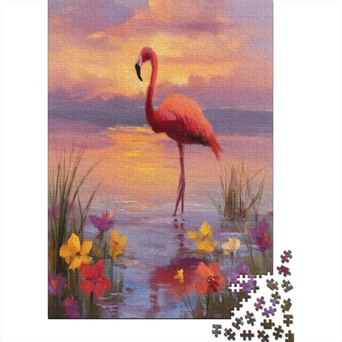 Ölmalerei Flamingos auf dem See Puzzle 1000 Teile Für Erwachsene, Lernspiele, Heimdekoration38x26cm/1000pcs Ölmalerei Flamingos auf dem See Puzzle 1000 Teile Für Erwachsene, Lernspiele, Heimdekoration38x26cm/1000pcs von kaiyun
