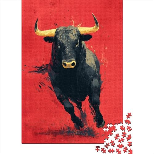 Ochse1000 Teile: Unmögliches Puzzle Für Erwachsene, Spiele, Geschenke, Kinder, Herausforderungs70x50cm/1000pcs von kaiyun