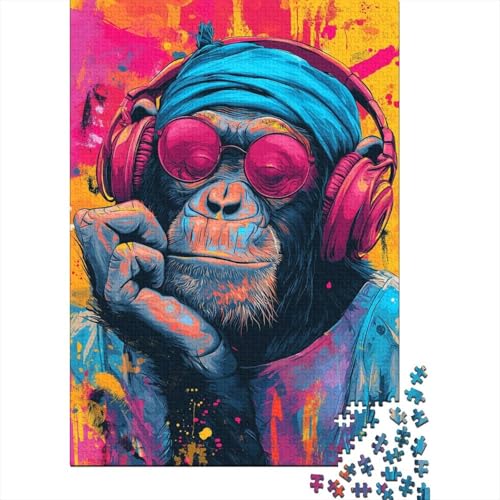 Orang-Utan mit übergroßen roten Kopfhörern Puzzle 1000 Teile, Lernspiel, Unmöglich, Anspruchsvolles Spielzeug Für Erwachsene Und Kinder Ab 14 Jahren 70x50cm/1000pcs Orang-Utan mit übergroßen roten Kopfhörern Puzzle 1000 Teile, Lernspiel, Unmöglich, Anspruchsvolles Spielzeug Für Erwachsene Und Kinder Ab 14 Jahren 70x50cm/1000pcs von kaiyun