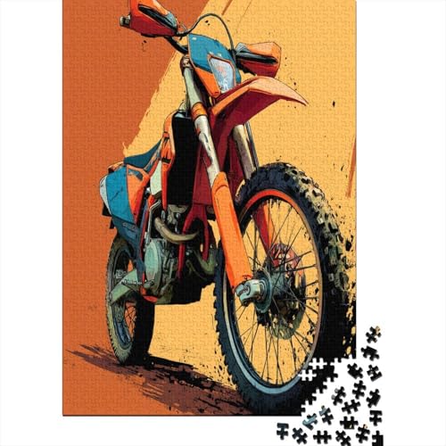Orangefarbenes Motorrad Puzzle 1000 Teile, Lernspiel, Unmöglich, Anspruchsvolles Spielzeug Für Erwachsene Und Kinder Ab 14 Jahren 38x26cm/1000pcs Orangefarbenes Motorrad Puzzle 1000 Teile, Lernspiel, Unmöglich, Anspruchsvolles Spielzeug Für Erwachsene Und Kinder Ab 14 Jahren 38x26cm/1000pcs von kaiyun