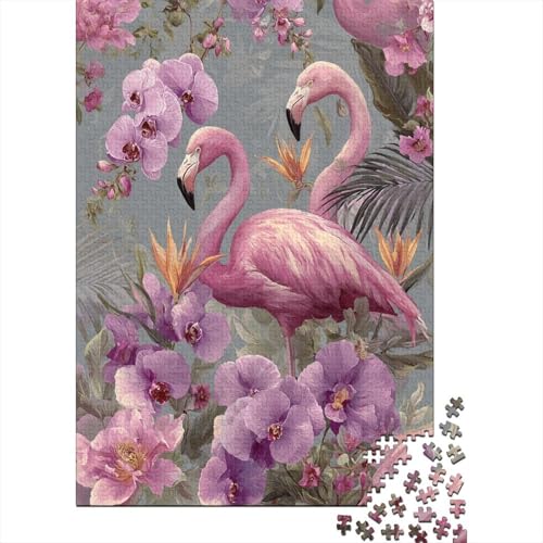 Palmblätter, Orchideen FlamingoPuzzle 1000 Teile Für Erwachsene, Lernspiele70x50cm/1000pcs Palmblätter, Orchideen FlamingoPuzzle 1000 Teile Für Erwachsene, Lernspiele70x50cm/1000pcs von kaiyun