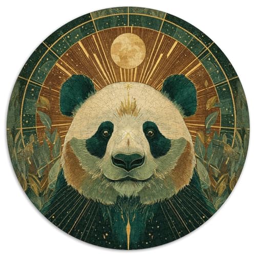 Panda Rätsel Für Erwachsene |Bohème-Stil| 1000pcs (67.5x67.5cm) Puzzles Lernspiele Home Decor von kaiyun