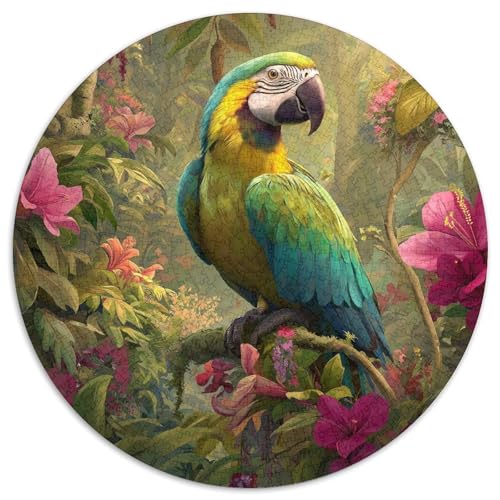 Papagei,Tropical Wald,1000pcs (67.5x67.5cm),DIY-Puzzle Für Erwachsene von kaiyun