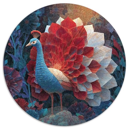 Pfau 1000pcs (67.5x67.5cm) Puzzle, Lernspiel Impossible Faltkunst Herausforderungsspielzeug Für Erwachsene Teenager von kaiyun