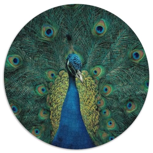Pfau 1000pcs (67.5x67.5cm) Puzzles, Die Für Erwachsene Und Personen Ab 14 Jahren Geeignet Sind Regenbogen-coloRot Eye Spots von kaiyun