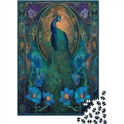 Pfau Painting in Artistic Style 70x50cm/1000pcs Puzzles, Die Für Erwachsene Und Personen Ab 14 Jahren Geeignet Sind Pfau Painting in Artistic Style 70x50cm/1000pcs Puzzles, Die Für Erwachsene Und Personen Ab 14 Jahren Geeignet Sind von kaiyun