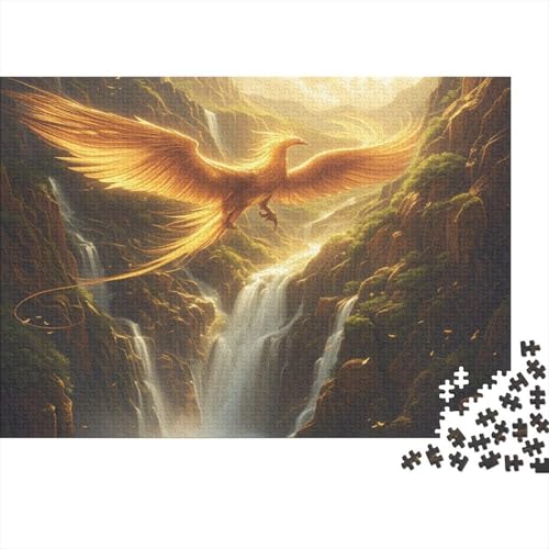 Phönix,Rätsel Für Erwachsene 1000pcs (75x50cm),Herausforderungsspiele Berge und Wasserfälle von kaiyun