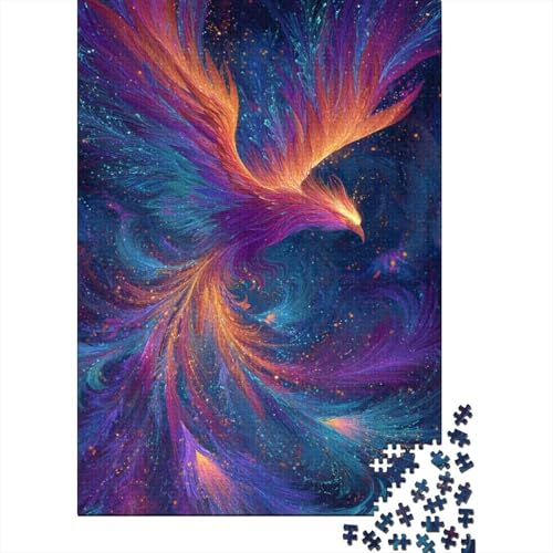 Phönix,SoaringinTheSkyofTheUniversum1000Teile:UnmöglichesPuzzleFürErwachsene,Spiele,Geschenke,Kinder,Herausforderungs70x50cm/1000pcs von kaiyun