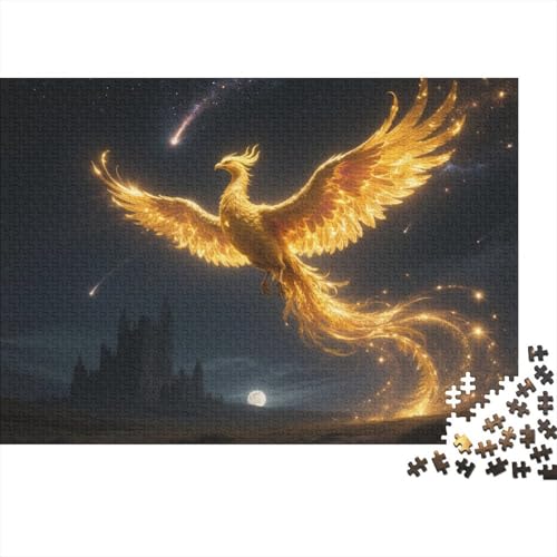 Phönix 1000pcs (75x50cm) Puzzles, Die Für Erwachsene Und Personen Ab 14 Jahren Geeignet Sind Nachthimmel-Meteor von kaiyun