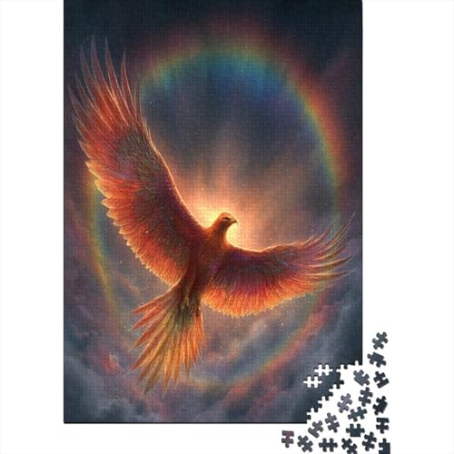 Phönix 38x26cm/1000pcs Erwachsenenpuzzle - Regenbogen DIY-Puzzlespielzeug Phönix 38x26cm/1000pcs Erwachsenenpuzzle - Regenbogen DIY-Puzzlespielzeug von kaiyun