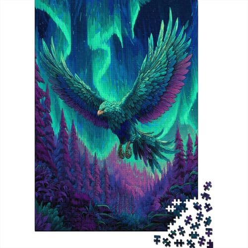 Phönix Aurora Puzzle 1000 Teile Für Erwachsene, Lernspiele, Heimdekoration38x26cm/1000pcs von kaiyun