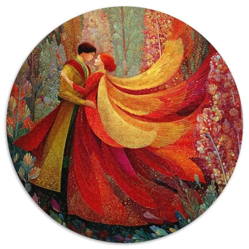 Phönix Bird Incarnates Mädchen Prince,Russischer Stil,1000pcs (67.5x67.5cm),DIY-Puzzle Für Erwachsene von kaiyun