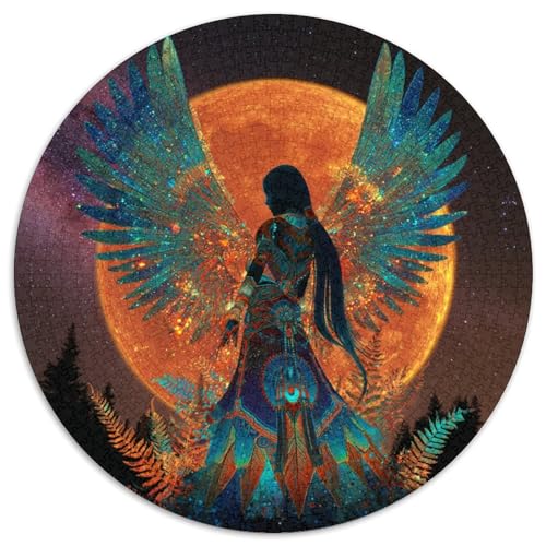 Phönix-Göttin 1000pcs (67.5x67.5cm) Schwer Puzzle Lernspiel Impossible Vollmond Herausforderung Spielzeug Für Erwachsene Kinder von kaiyun