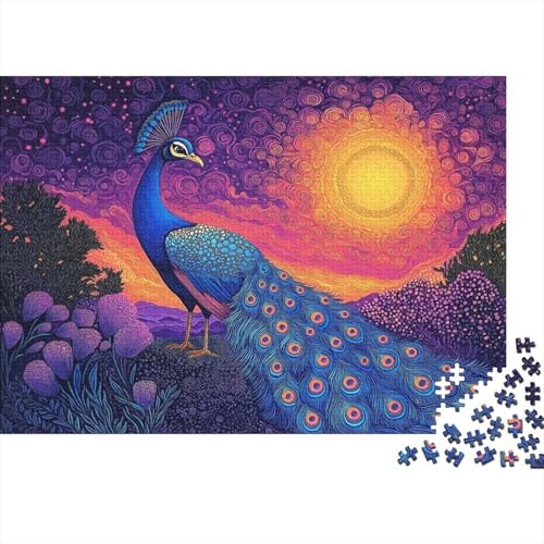 Phönix Rätsel Für Erwachsene |Rosafarben| 1000pcs (75x50cm) Puzzles Lernspiele Home Decor von kaiyun