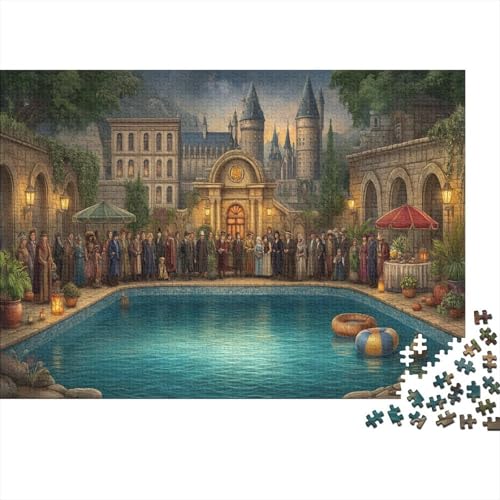 Poolparty 1000pcs (75x50cm) Puzzles, Die Für Erwachsene Und Personen Ab 14 Jahren Geeignet Sind von kaiyun