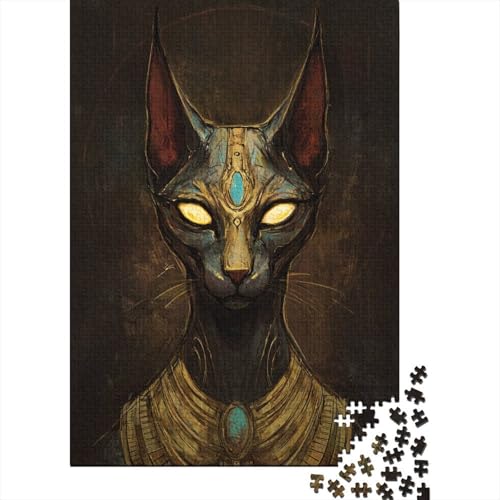 Porträt Einer ägyptischen Katze 38x26cm/1000pcs Puzzles, Die Für Erwachsene Und Personen Ab 14 Jahren Geeignet Sind Porträt Einer ägyptischen Katze 38x26cm/1000pcs Puzzles, Die Für Erwachsene Und Personen Ab 14 Jahren Geeignet Sind von kaiyun