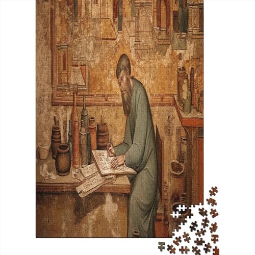 Porträt eines mittelalterlichen Gelehrten Rätsel Für Erwachsene || 38x26cm/1000pcs Puzzles Lernspiele Home Decor Porträt eines mittelalterlichen Gelehrten Rätsel Für Erwachsene || 38x26cm/1000pcs Puzzles Lernspiele Home Decor von kaiyun