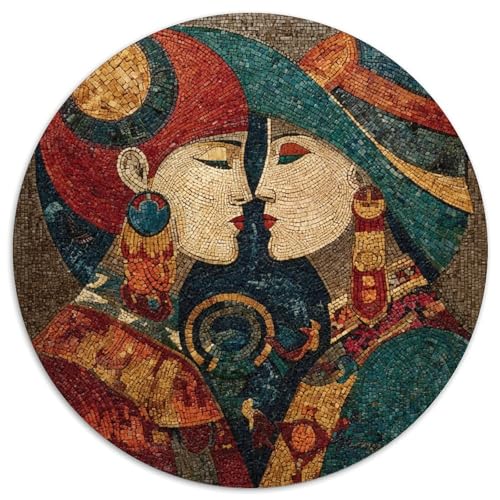 Porträt zweier Hopi-Damen 1000pcs (67.5x67.5cm) Puzzle, Lernspiel Impossible Herausforderungsspielzeug Für Erwachsene Teenager von kaiyun