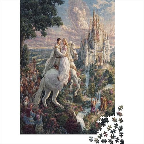 Prince and Princess Riding Weiß Horsee Rätsel Für Erwachsene || 38x26cm/1000pcs Puzzles Lernspiele Home Decor Prince and Princess Riding Weiß Horsee Rätsel Für Erwachsene || 38x26cm/1000pcs Puzzles Lernspiele Home Decor von kaiyun