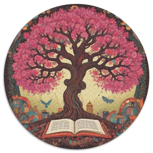 Puzzle 1000pcs (67.5x67.5cm) Erwachsene Baum Damen Herren Holzbrett Präzisions-Interlocking Book von kaiyun