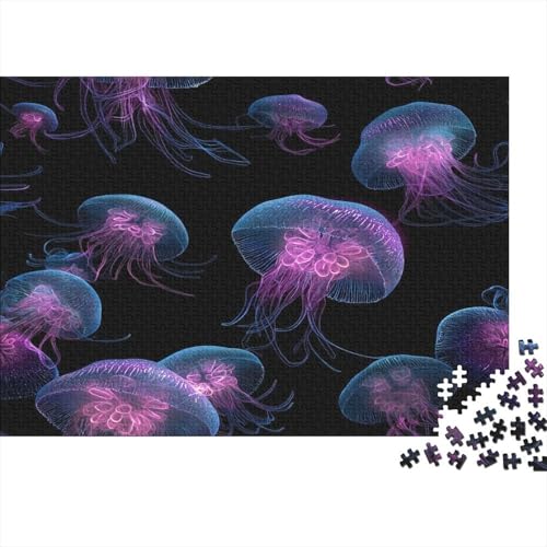 Qualle 1000pcs (75x50cm) Puzzles, Die Für Erwachsene Und Personen Ab 14 Jahren Geeignet Sind Geleeartiges kristallenes Seelenwesen von kaiyun