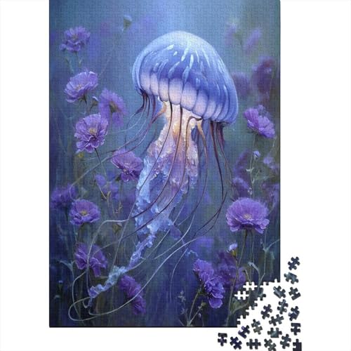 Qualle 70x50cm/1000pcs Schwer Puzzle Lernspiel Impossible Blume Herausforderung Spielzeug Für Erwachsene Kinder Qualle 70x50cm/1000pcs Schwer Puzzle Lernspiel Impossible Blume Herausforderung Spielzeug Für Erwachsene Kinder von kaiyun