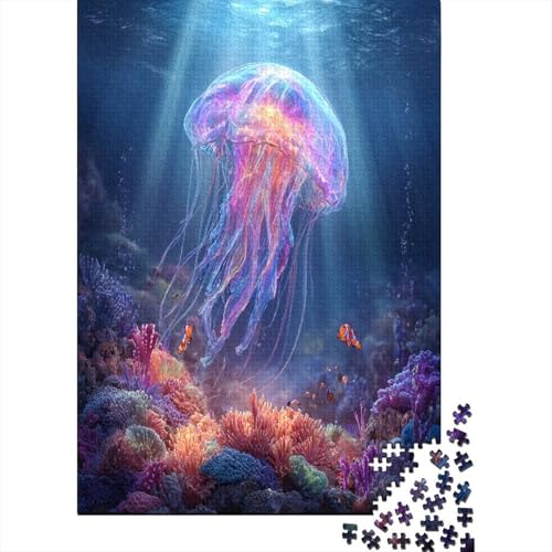 Qualle Gracefully Swim Over Korallenriffs 70x50cm/1000pcs Schwer Puzzle Lernspiel Impossible Herausforderung Spielzeug Für Erwachsene Kinder Qualle Gracefully Swim Over Korallenriffs 70x50cm/1000pcs Schwer Puzzle Lernspiel Impossible Herausforderung Spielzeug Für Erwachsene Kinder von kaiyun