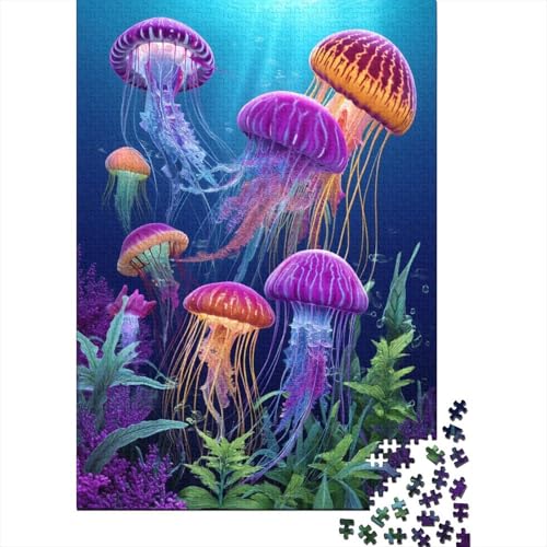 Qualle Rätsel Für Erwachsene |Unterwasserlandschaft| Familienspaß-Puzzles 38x26cm/1000pcs Qualle Rätsel Für Erwachsene |Unterwasserlandschaft| Familienspaß-Puzzles 38x26cm/1000pcs von kaiyun