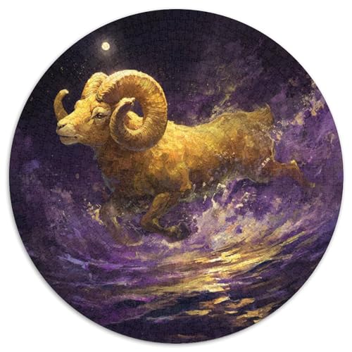 Rams-Purple Ozean Puzzle 1000pcs (67.5x67.5cm) Erwachsene Puzzle,Home Decor von kaiyun