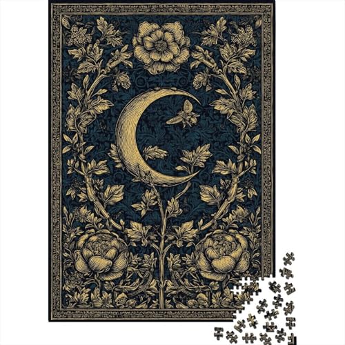 Ranken um die Mondsichel- Kleine Biene1000 Teile: Unmögliches Puzzle Für Erwachsene, Spiele, Geschenke, Kinder, Herausforderungs38x26cm/1000pcs von kaiyun