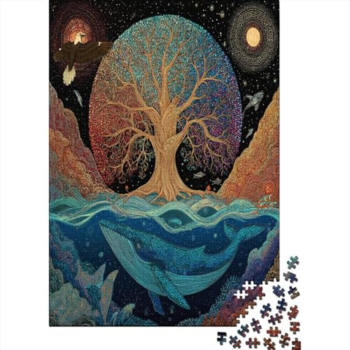 Regenbogen Lebensbaum, Eagle, Ocean Wal 38x26cm/1000pcs Puzzles, Die Für Erwachsene Und Personen Ab 14 Jahren Geeignet Sind Kosmische Szene Regenbogen Lebensbaum, Eagle, Ocean Wal 38x26cm/1000pcs Puzzles, Die Für Erwachsene Und Personen Ab 14 Jahren Geeignet Sind Kosmische Szene von kaiyun