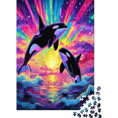Regenbogenhimmel Puzzle 38x26cm/1000pcs Erwachsene Wal Puzzle,Home Decor Regenbogenhimmel Puzzle 38x26cm/1000pcs Erwachsene Wal Puzzle,Home Decor von kaiyun