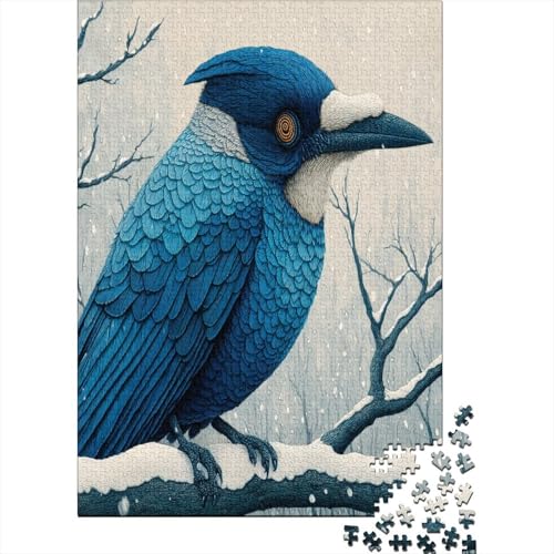 Renaissance-Stil 38x26cm/1000pcs Erwachsenenpuzzle - Strange Blue Distant Vogel DIY-Puzzlespielzeug Renaissance-Stil 38x26cm/1000pcs Erwachsenenpuzzle - Strange Blue Distant Vogel DIY-Puzzlespielzeug von kaiyun