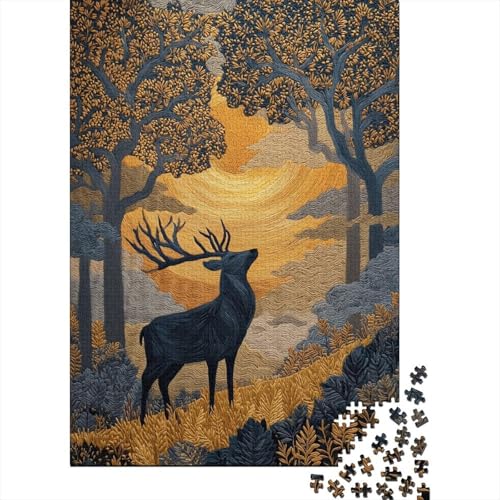 Rentier auf Einer nebligen Wiese im Morgengrauen Puzzle 1000 Teile, Lernspiel, Unmöglich, Anspruchsvolles Spielzeug Für Erwachsene Und Kinder Ab 14 Jahren 70x50cm/1000pcs Rentier auf Einer nebligen Wiese im Morgengrauen Puzzle 1000 Teile, Lernspiel, Unmöglich, Anspruchsvolles Spielzeug Für Erwachsene Und Kinder Ab 14 Jahren 70x50cm/1000pcs von kaiyun