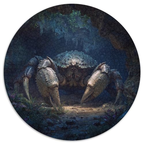 Riesige Kokosnusskrabbe- Natural Burrow 1000pcs (67.5x67.5cm) Puzzle, Lernspiel Impossible Herausforderungsspielzeug Für Erwachsene Teenager von kaiyun