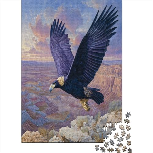 Riesiger Adler hebt von der Felsklippe ab 38x26cm/1000pcs Erwachsenenpuzzle - DIY-Puzzlespielzeug Riesiger Adler hebt von der Felsklippe ab 38x26cm/1000pcs Erwachsenenpuzzle - DIY-Puzzlespielzeug von kaiyun